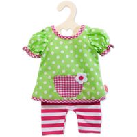 Poppenjurk met legging, 28-33 cm