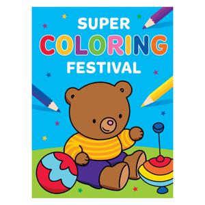 Deltas Super coloring festival kleurboek