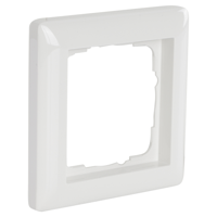 Gira System 55 Afdekraam | Inbouw | 1-voudig | Polarwit - 66.051.21