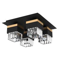 Eglo Design plafondlampBarrancas zwart met goud - 900302