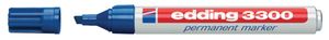 Edding 3300 permanente marker Blauw 10 stuk(s)