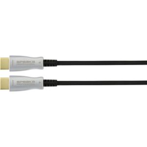 SpeaKa Professional SP-9019356 HDMI-kabel HDMI Aansluitkabel HDMI-A-stekker, HDMI-A-stekker 50.00 m Zwart Afgeschermd