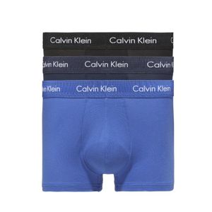 Calvin Klein 3-pack boxershorts low rise blauw mix
