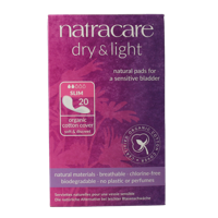 Natracare Dry & light pads 20 Stuks