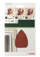 Bosch Accessories 2609256A72 Multi-schuurpapierset Met klittenband, Geperforeerd Korrelgrootte 80, 120, 180 (l x b) 135 mm x 95 mm 1 set(s) - thumbnail