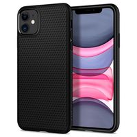 Spigen Liquid Air iPhone 11 TPU Hoesje - Zwart