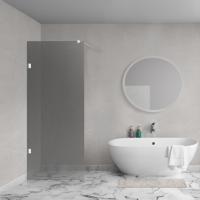 Aqua Vista Losse Glasplaat Galatina side panel 100x200cm Smoked R-GS-LX-P100-SG Aqua Vista Losse Glasplaat Galatina side panel 100x200cm Smoked R-GS-LX-P100-SG