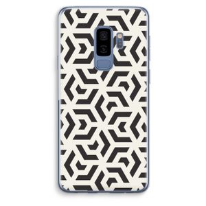 Crazy pattern: Samsung Galaxy S9 Plus Transparant Hoesje