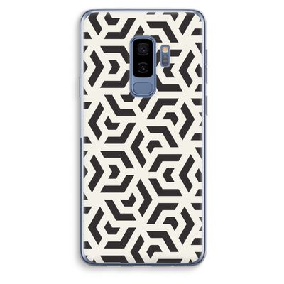 Crazy pattern: Samsung Galaxy S9 Plus Transparant Hoesje