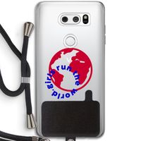 Run The World: LG V30 Transparant Hoesje met koord