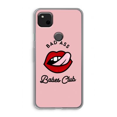 Badass Babes Club: Google Pixel 4a Transparant Hoesje