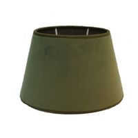 Lampenkap Velours Rond Groen 45