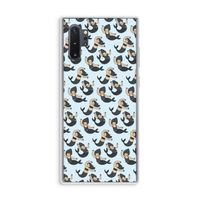 Zeemeermin: Samsung Galaxy Note 10 Plus Transparant Hoesje