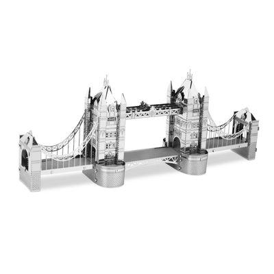 Eureka metal earth london tower bridge zilver editie
