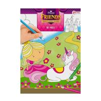 Toi-Toys Toi toys princess friends kleurboek 96p.