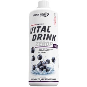 Low Carb Vital Drink 1000ml Black Currant