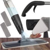 Ruhhy Vloerwisser - 600 ml - dweil - dweil met spray - incl microvezeldoeken - vloermop