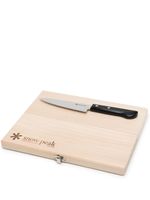 Snow Peak planche à découper en bois médium (lot de deux) - Marron