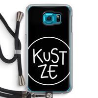 KUST ZE: Samsung Galaxy S6 Transparant Hoesje met koord