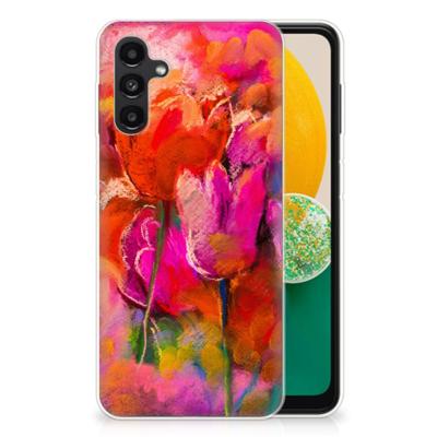 Hoesje maken Samsung Galaxy A13 | A04s Tulips Hoesje maken Samsung Galaxy A13 | A04s Tulips