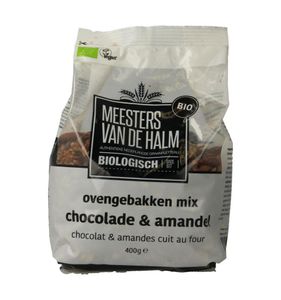 Ovengebakken mix chocolade en amandel bio