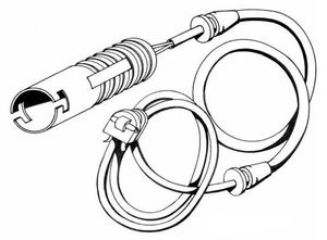 Waarschuwingscontact, remvoering-/blokslijtage 39529