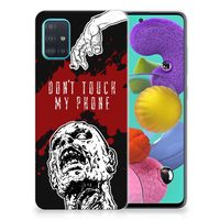Samsung Galaxy A51 Silicone-hoesje Zombie Blood - thumbnail