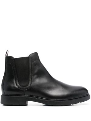 Tommy Hilfiger bottines chelsea à bout rond - Noir