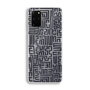 Moroccan Print: Samsung Galaxy S20 Plus Transparant Hoesje