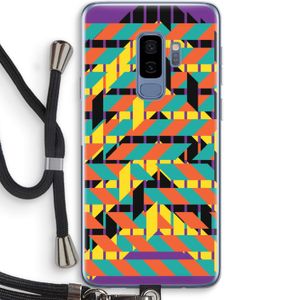 Skew Bee 2: Samsung Galaxy S9 Plus Transparant Hoesje met koord