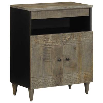 Dressoir 60x33x75 cm massief mangohout