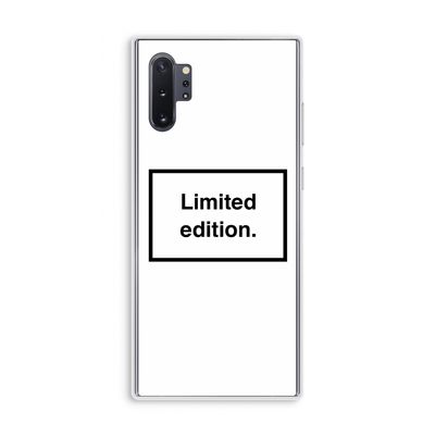 Limited edition: Samsung Galaxy Note 10 Plus Transparant Hoesje