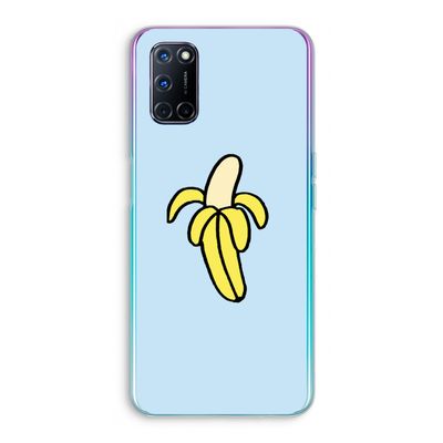 Banana: Oppo A52 Transparant Hoesje