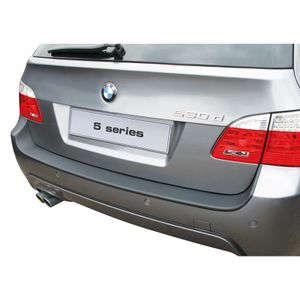 Bumper beschermer passend voor BMW 5-Serie E61 Touring 2003-2010 'M-Style' Zwart GRRBP121