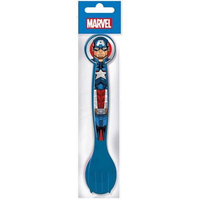 Bestekset The Avengers CZ11397 Multicolour Plastic 2 Onderdelen