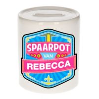 Vrolijke Rebecca spaarpotten voor kinderen