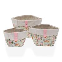 Basket spelset Versa 14 x 14 x 14 cm Blommor