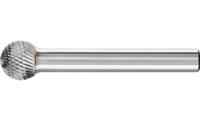 PFERD 21112776 Freesstift Bol Lengte 49 mm Afmeting, Ø 10 mm Werklengte 9 mm Schachtdiameter 6 mm