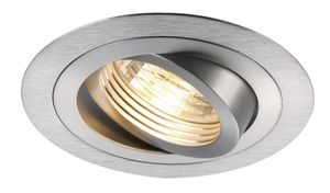 NEW TRIA GU10 Round alu geb. 1xGU10 bladveer