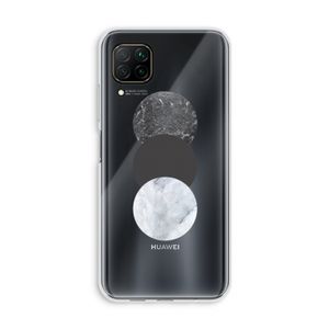 Marmeren cirkels: Huawei P40 Lite Transparant Hoesje