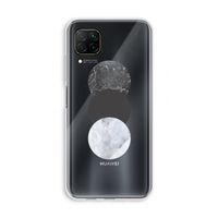 Marmeren cirkels: Huawei P40 Lite Transparant Hoesje