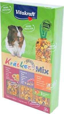 Trio mix honing/fruit 3in1 cavia - Gebr de boon