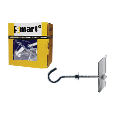 pgb-Europe SMART | Kipankers + haak M8x100 Zn SM0GAC001080100E