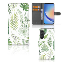 Samsung Galaxy A24 4G Hoesje Leaves - thumbnail