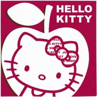 Servetten Hello Kitty Apple 20 stuks - thumbnail