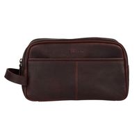 Burkely Antique Avery Toiletry Bag-Brown