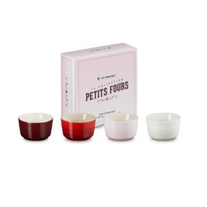 LE CREUSET - Petit Fours - Mini Ramekins 7,8cm 0,10l 4-dlg