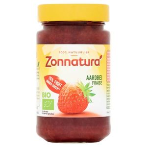 Fruitspread aardbei 75% bio