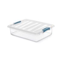 Multi-functionele Kist Domopak Living Katla Transparant Polypropyleen 8 L (39 x 29 x 10,5 cm)