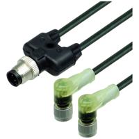 Pepperl+Fuchs 260171 Sensor/actuator verdeler en adapter Aantal polen (sensoren): 4, 4 1 m 1 stuk(s)
